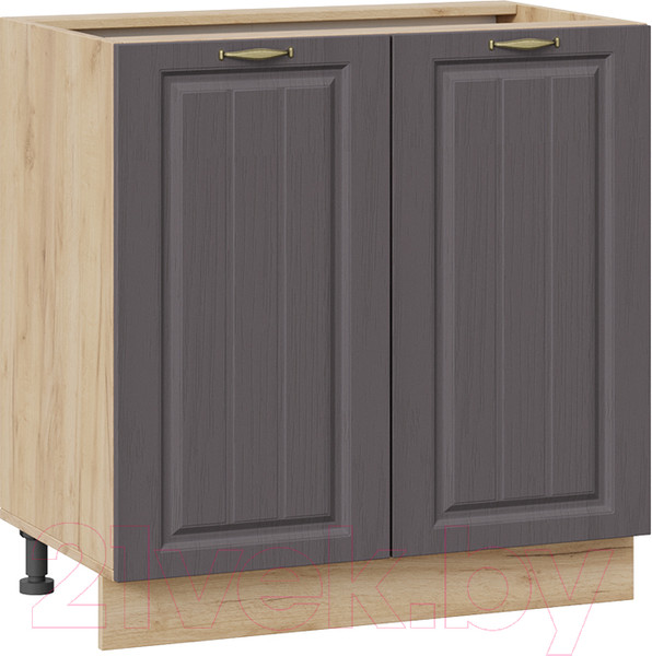 Изображение товара Шкаф-стол кухонный ТриЯ Лина 1Н8 (дуб крафт золотой/графит)