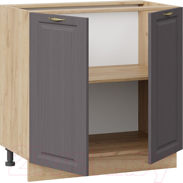 Изображение товара Шкаф-стол кухонный ТриЯ Лина 1Н8 (дуб крафт золотой/графит)