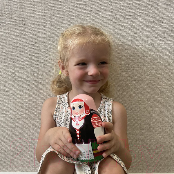 Изображение товара Матрешка сувенирная Брестская Фабрика Сувениров Молодечненская в белорусской народной одежде / 7204