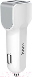 Изображение товара Зарядное устройство автомобильное Hoco Z23 (белый)