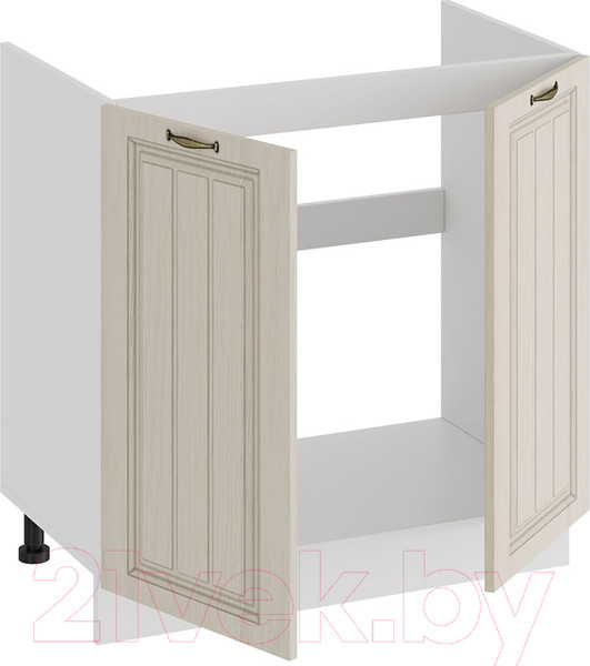 Изображение товара Шкаф под мойку ТриЯ Лина 1Н8М (белый/крем)