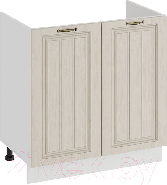 Изображение товара Шкаф под мойку ТриЯ Лина 1Н8М (белый/крем)