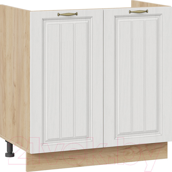 Изображение товара Шкаф под мойку ТриЯ Лина 1Н8М (дуб крафт золотой/белый)