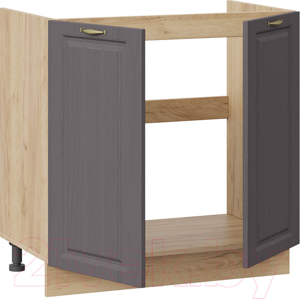 Изображение товара Шкаф под мойку ТриЯ Лина 1Н8М (дуб крафт золотой/графит)