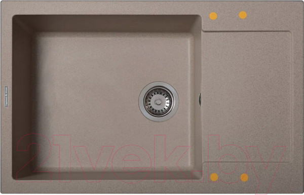 Изображение товара Мойка кухонная Zigmund & Shtain Rechteck 780.490 (осенняя трава)