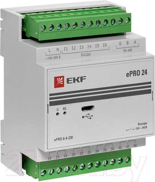 Изображение товара Блок расширения для отопительного котла EKF PROxima ePRO 6/4 230В / ePRO-6-4-230