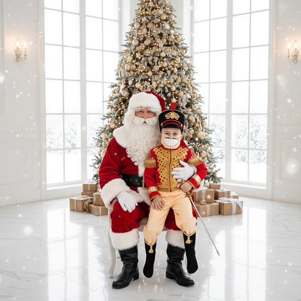 Изображение товара Костюм карнавальный Пуговка Щелкунчик / 9031 к-22-28 (р.110-56)