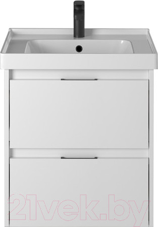 Изображение товара Тумба с умывальником Briz Вена Грэйс 60 / 239 03-18060-15 00 БЕЛ
