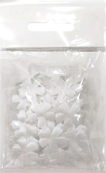 Изображение товара Тесьма декоративная No Brand Цветок-2 / 2310А (3м, белый)