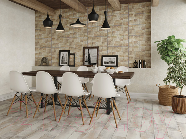 Изображение товара Плитка Cersanit Northwood 16696 (185x598, белый)