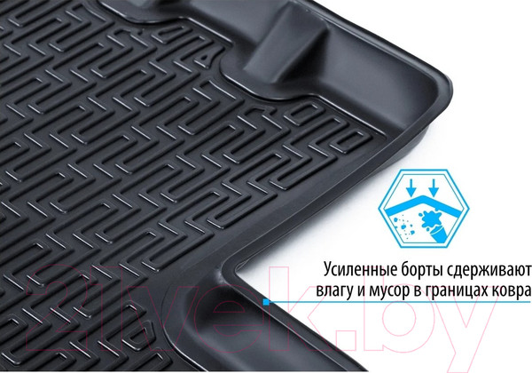 Изображение товара Комплект ковриков для авто Rival 11806001 для Ford Transit (3шт)