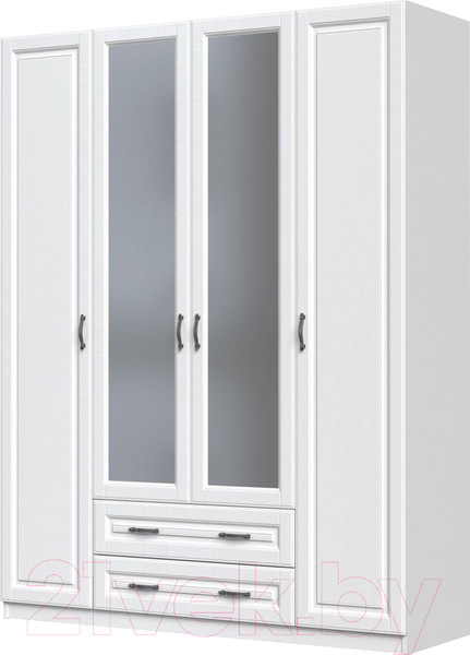 Изображение товара Шкаф Bravo Мебель Кантри ШР-4 (белый)