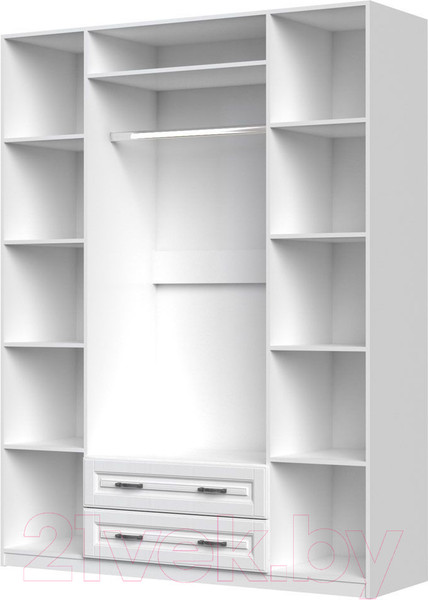 Изображение товара Шкаф Bravo Мебель Кантри ШР-4 (белый)