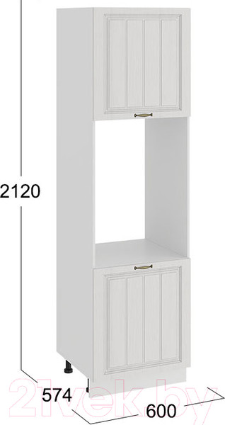 Изображение товара Шкаф-пенал кухонный ТриЯ Лина 1П6 (белый)