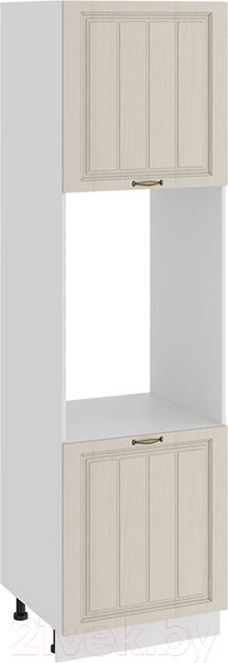 Изображение товара Шкаф-пенал кухонный ТриЯ Лина 1П6 (белый/крем)