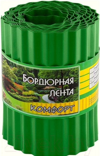 Изображение товара Бордюр садовый Park Комфорт 256031 (зеленый)