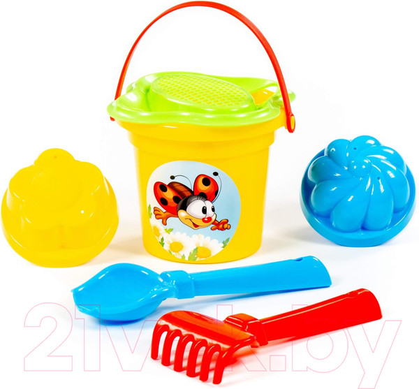 Изображение товара Набор игрушек для песочницы Полесье №39 / 2310 (в ассортименте)