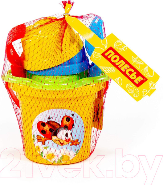 Изображение товара Набор игрушек для песочницы Полесье №39 / 2310 (в ассортименте)