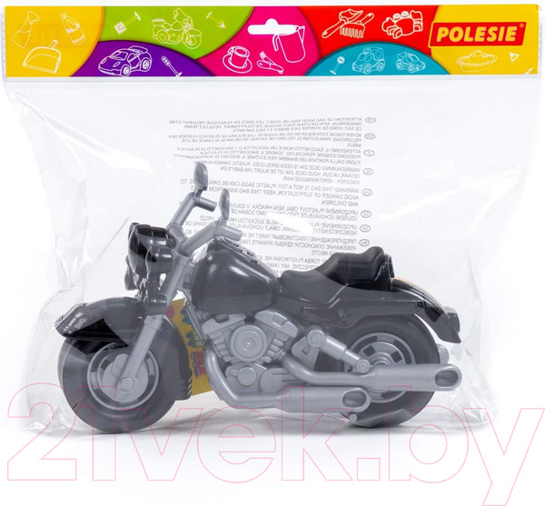 Изображение товара Мотоцикл игрушечный Полесье Гоночный Кросс №7 / 89199