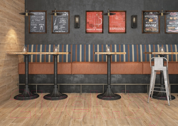 Изображение товара Плитка Cersanit Industrialwood 16736 (185x598, бежевый)