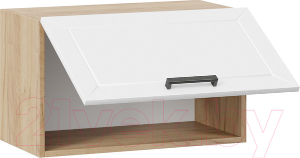 Изображение товара Шкаф под вытяжку ТриЯ Лорас 1В6Г (дуб крафт золотой/холст белый)