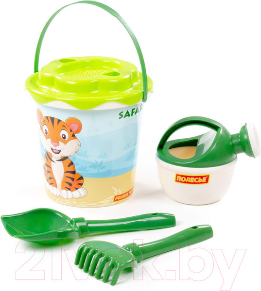 Изображение товара Набор игрушек для песочницы Полесье №654 / 93349 (в ассортименте)