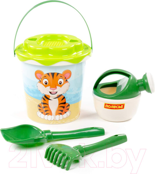 Изображение товара Набор игрушек для песочницы Полесье №654 / 93349 (в ассортименте)