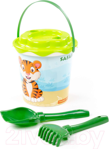 Изображение товара Набор игрушек для песочницы Полесье №653 / 93332 (в ассортименте)