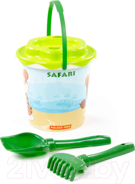 Изображение товара Набор игрушек для песочницы Полесье №653 / 93332 (в ассортименте)