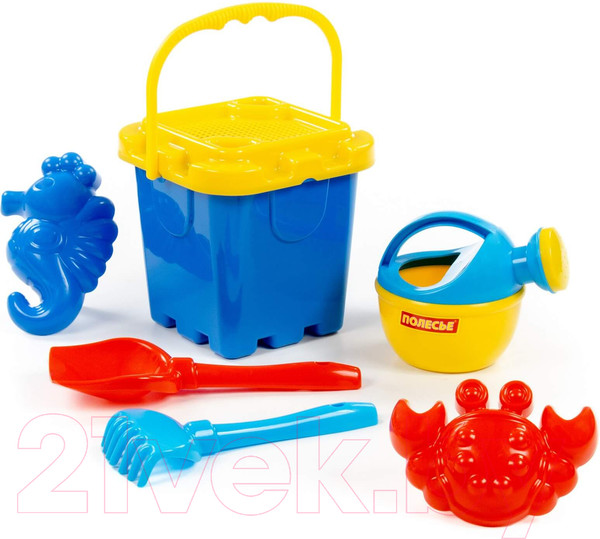 Изображение товара Набор игрушек для песочницы Полесье №647 Сафари / 93288 (в ассортименте)