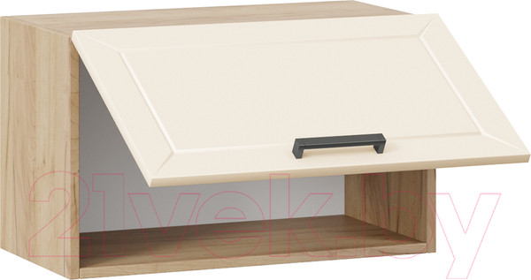 Изображение товара Шкаф под вытяжку ТриЯ Лорас 1В6Г (дуб крафт золотой/холст брюле)