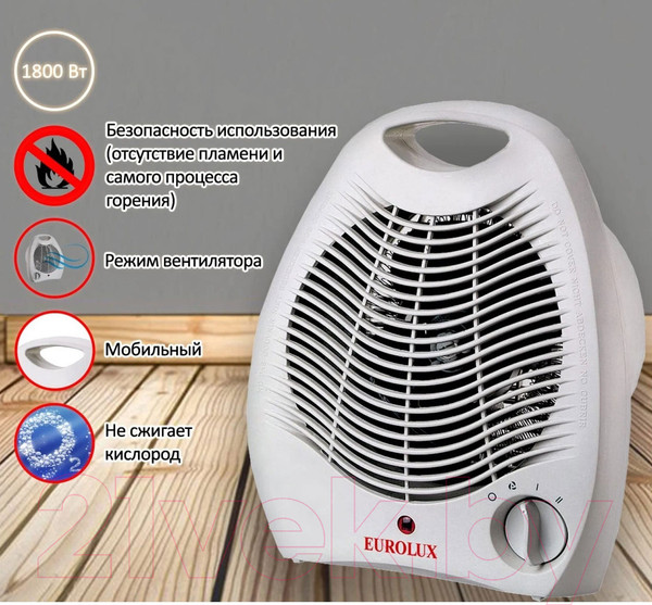 Изображение товара Тепловентилятор EUROLUX ТВC-EU-1 (67/2/8)