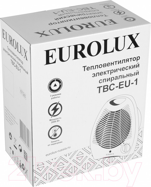 Изображение товара Тепловентилятор EUROLUX ТВC-EU-1 (67/2/8)