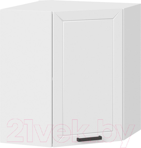Изображение товара Шкаф навесной для кухни ТриЯ Лорас 1В6У (белый/холст белый)