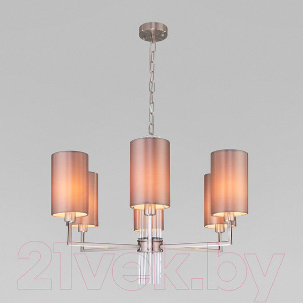 Изображение товара Люстра Евросвет 60134/6 (никель)
