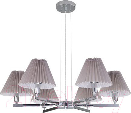 Изображение товара Люстра Евросвет 60136/6 (хром/серый)