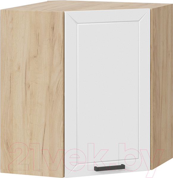Изображение товара Шкаф навесной для кухни ТриЯ Лорас 1В6У (дуб крафт золотой/холст белый)