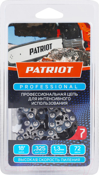 Изображение товара Цепь для пилы PATRIOT 20LP-72E