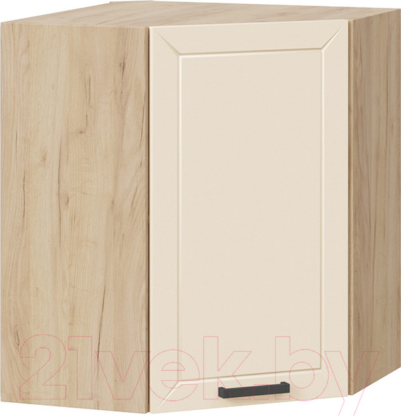 Изображение товара Шкаф навесной для кухни ТриЯ Лорас 1В6У (дуб крафт золотой/холст брюле)