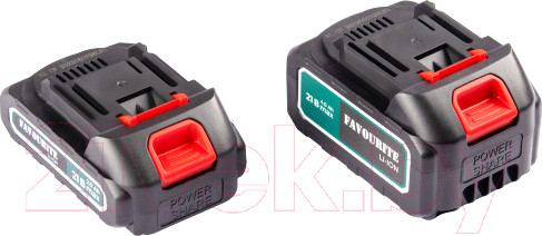 Изображение товара Аккумулятор для электроинструмента Favourite 21В 4Ач Li-ion / OBS 21/4