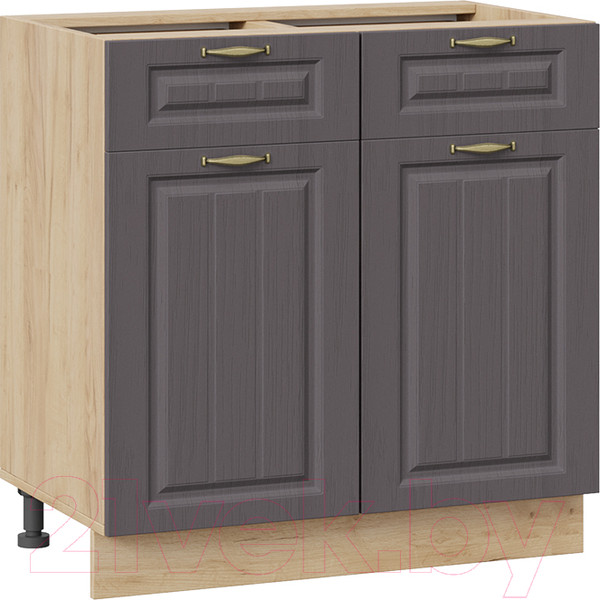 Изображение товара Шкаф-стол кухонный ТриЯ Лина 1Н8Я1 (дуб крафт золотой/графит)