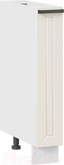 Изображение товара Шкаф карго ТриЯ Лорас 1Н15К (белый/холст брюле)