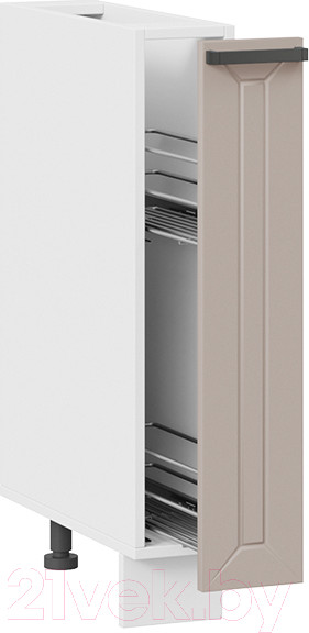 Изображение товара Шкаф карго ТриЯ Лорас 1Н15К (белый/холст латте)