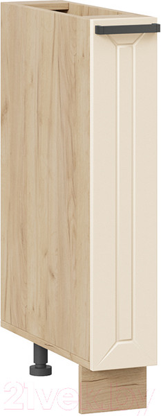 Изображение товара Шкаф карго ТриЯ Лорас 1Н15К (дуб крафт золотой/холст брюле)