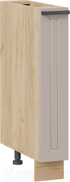 Изображение товара Шкаф карго ТриЯ Лорас 1Н15К (дуб крафт золотой/холст латте)