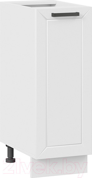 Изображение товара Шкаф-стол кухонный ТриЯ Лорас 1Н3 (белый/холст белый)