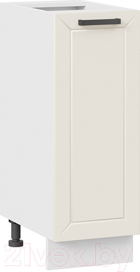 Изображение товара Шкаф-стол кухонный ТриЯ Лорас 1Н3 (белый/холст брюле)