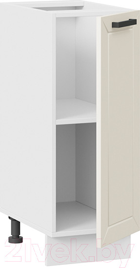 Изображение товара Шкаф-стол кухонный ТриЯ Лорас 1Н3 (белый/холст брюле)