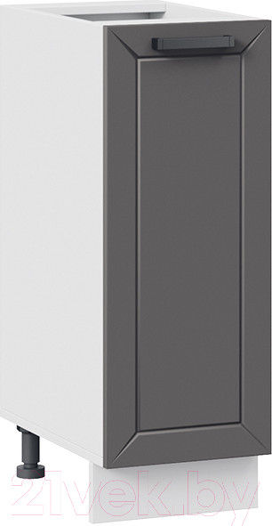 Изображение товара Шкаф-стол кухонный ТриЯ Лорас 1Н3 (белый/холст вулкан)