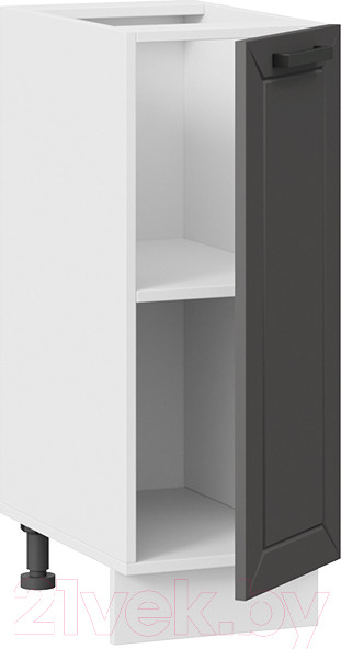 Изображение товара Шкаф-стол кухонный ТриЯ Лорас 1Н3 (белый/холст вулкан)